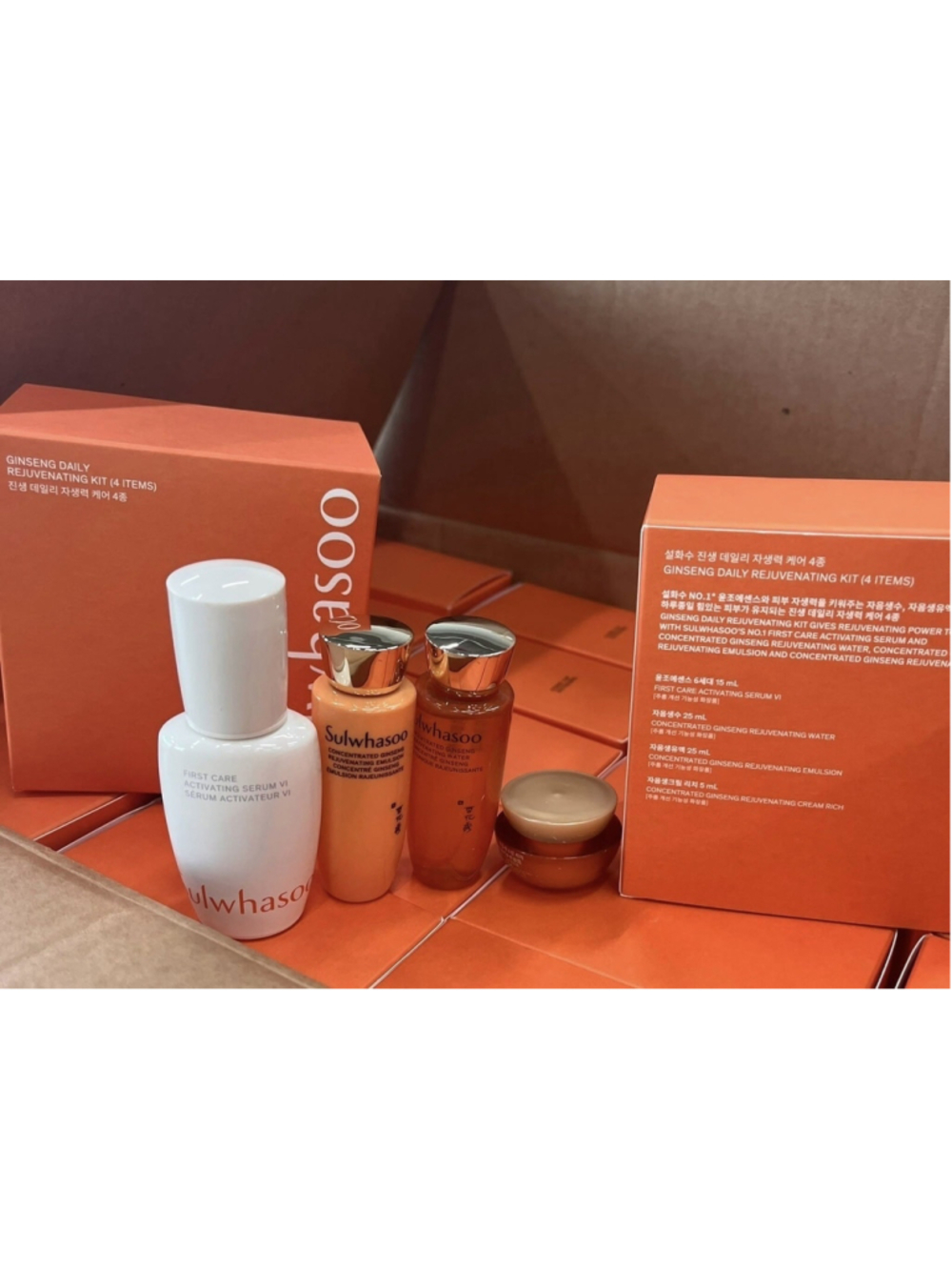 Sulwhasoo Ginseng Daily Rejuvenating Kit (4 Items). Newest version